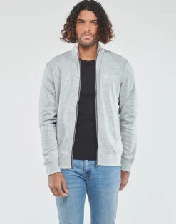 Jack & Jones - JPRBLUARCHIE SWEAT ZIP HIGH NECK Gris