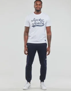Jack & Jones - JPSTGORDON JJATLAS CARGO SWEAT PANTS Marine Hot