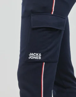 Jack & Jones - JPSTGORDON JJATLAS CARGO SWEAT PANTS Marine Hot