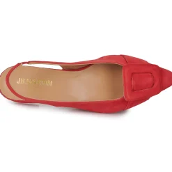 Sale JB Martin - VARIA CHEVREVELOURSROUGE