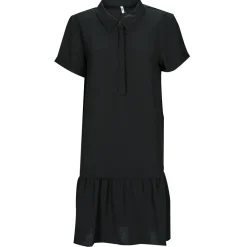 New JDY - LION S/S PLACKET DRESS Noir