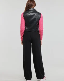 Hot JDY - NEWETTA FAUX LEATHER WAISTC. OTW SIE Noir