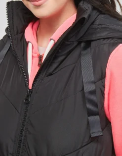 Hot JDY - SKYLAR PADDED HOOD WAISTCOAT OTW Noir