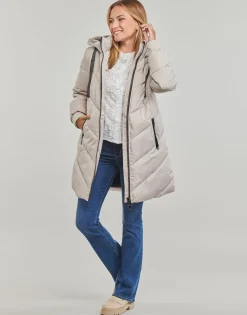 Hot JDY - SKYLAR PADDED HOOD JACKET OTW NOOS Beige