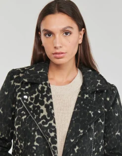 Sale JDY - TENNESSEE LEO BIKER JACKET OTW QIQ Vert