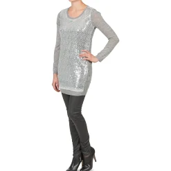 Best La City - PULL SEQUINS Gris
