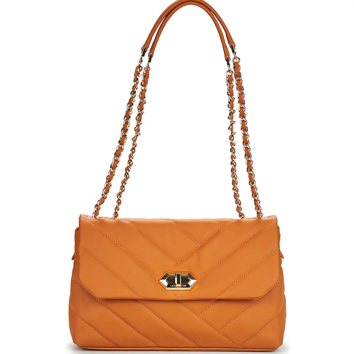 LANCASTER - SOFT MATELASSE Marron Sale