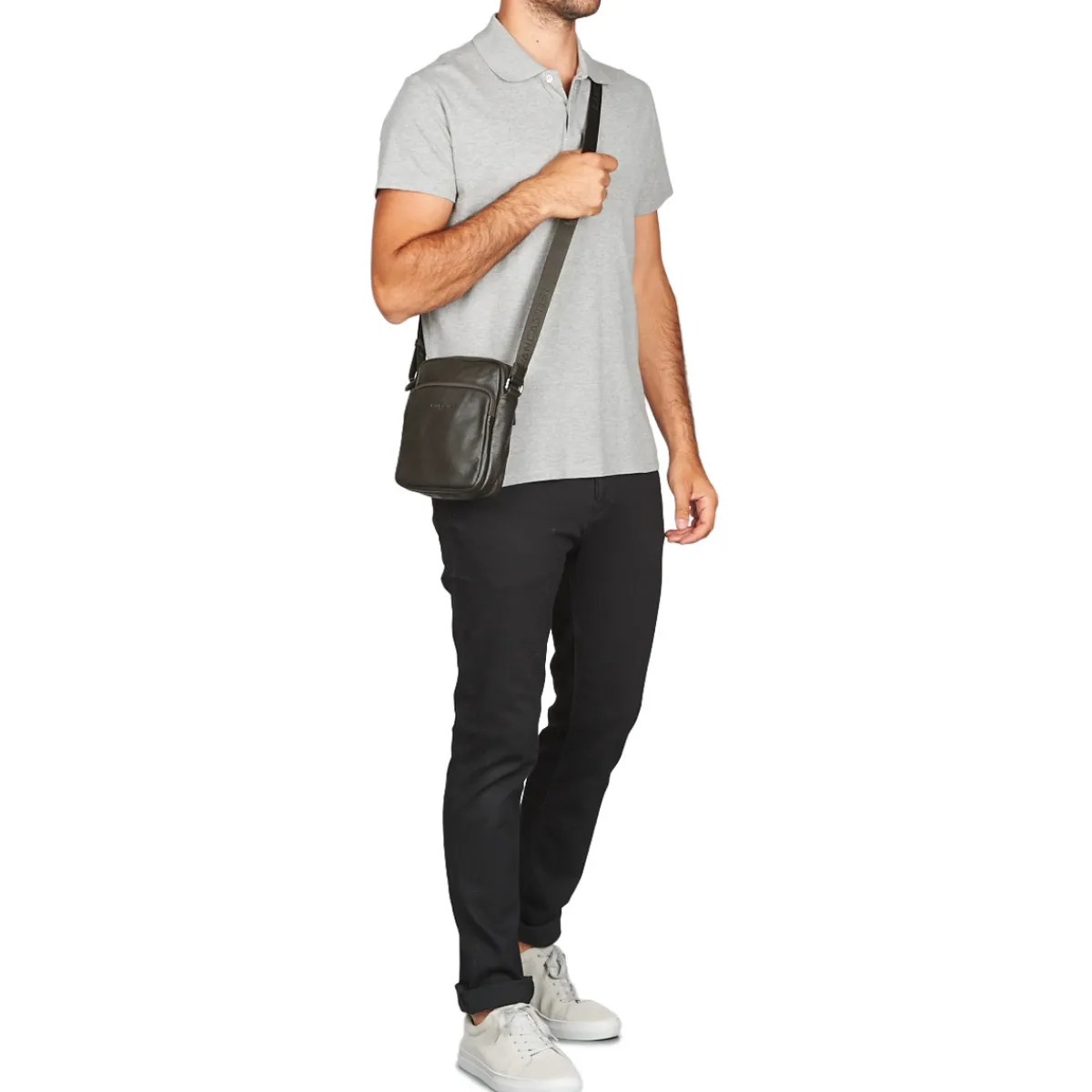 LANCASTER - SOFT VINTAGE HOMME 10 Marron Sale