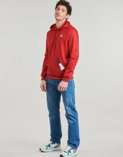Online Le Coq Sportif - TRI SP HOODY N°1 M Rouge