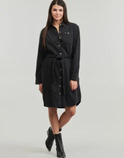 Discount Lee - ALL PURPOSE SHIRT DRESS Noir