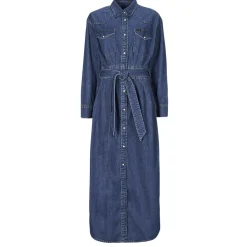 Online Lee - BELTED WESTERN DRESS Bleu