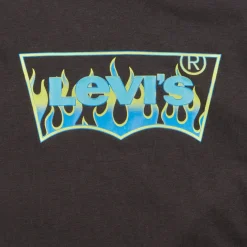 Levi's - FLAME BATWING TEE Noir Sale