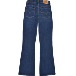 Levi's - HIGH RISE CROP FLARE Bleu Discount
