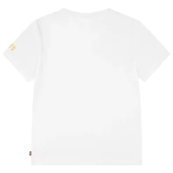 Levi's - LS MONOGRAM TEE Blanc