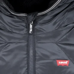 Levi's - LVB SHERPA LINED PUFFER JKT Noir Hot