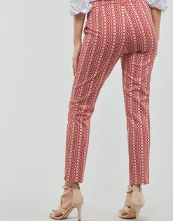 Discount Liu Jo - PANT CHINO Rouge