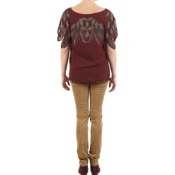 Online Lollipops - POCAHONTAS TOP Bordeaux
