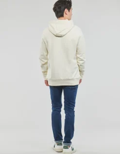 Lyle & Scott - EMBROIDERED LOGO HOODIE Blanc Discount