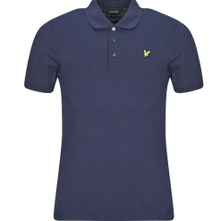 Lyle & Scott - Plain Polo Shirt Marine Best