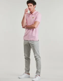 Lyle & Scott - Plain Polo Shirt Rose Online