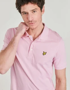 Lyle & Scott - Plain Polo Shirt Rose Online