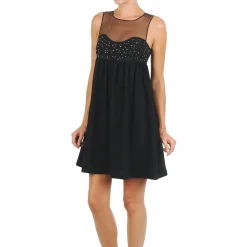 Online Manoush - ROBE ETINCELLE Noir