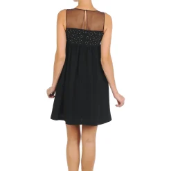 Online Manoush - ROBE ETINCELLE Noir