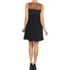 Online Manoush - ROBE ETINCELLE Noir