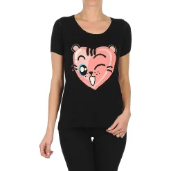 Manoush - TEE SHIRT VALENTINE Noir Online
