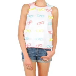 Clearance Manoush - TOP NOEUD NOEUD Blanc