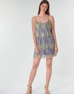 Clearance Marciano - LIQUID LEOPARD DRESS Multicolore