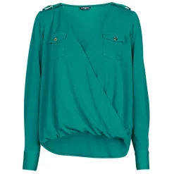 New Marciano - SALLY CREPE TOP Vert