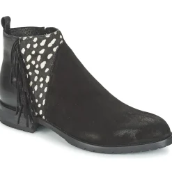 Meline - VELOURS NERO PLUME NERO Clearance