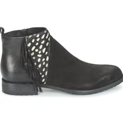 Meline - VELOURS NERO PLUME NERO Clearance