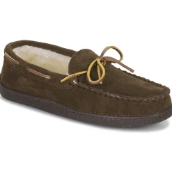 Minnetonka - PILE LINED HARDSOLE Marron Hot