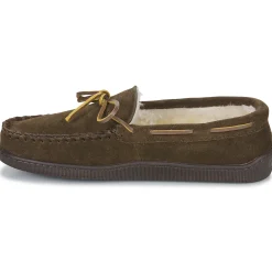 Minnetonka - PILE LINED HARDSOLE Marron Hot