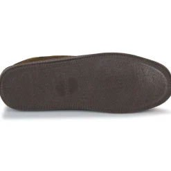 Minnetonka - PILE LINED HARDSOLE Marron Hot