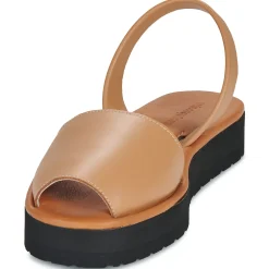 Minorquines - AVARCA PLATJA PLATEFORME Marron Outlet