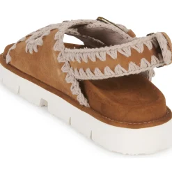 Hot Mou - BIO TWO BUCKLES AND BACK STRAP Marron