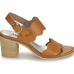 Clearance Myma - 7745MY01-CUIR-FOULONNE-NATUREL Marron