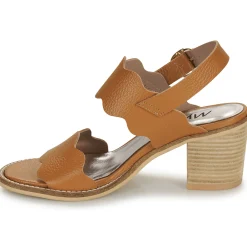 Clearance Myma - 7745MY01-CUIR-FOULONNE-NATUREL Marron