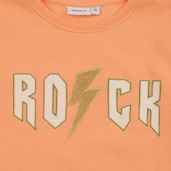 Clearance Name it - NKFLOFFINA LS SWE BRU PS Orange