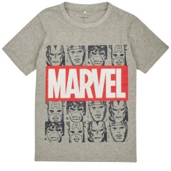 Hot Name it - NKMMACKIN MARVEL SS TOP Gris