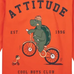 Outlet Name it - NMMVUX LS TOP Orange