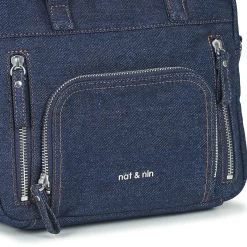 Nat et Nin - MINI MACY BleuFoncé Discount