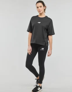 Discount New Balance - ATHLETICS 1/4 ZIP Noir