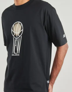 Sale New Balance - GRAPHIC JERSEY TEE Noir