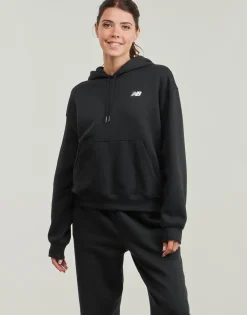 New Balance - SMALL LOGO HOODIE Noir Outlet