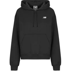 New Balance - SMALL LOGO HOODIE Noir Outlet