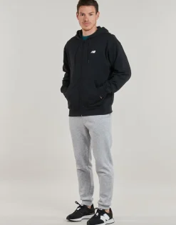 New Balance - Sport Essentials Logo French Terry Full Zip Noir Outlet